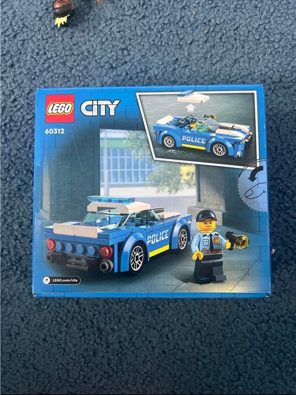 LEGO City Blue Police Car Building Set (60312)